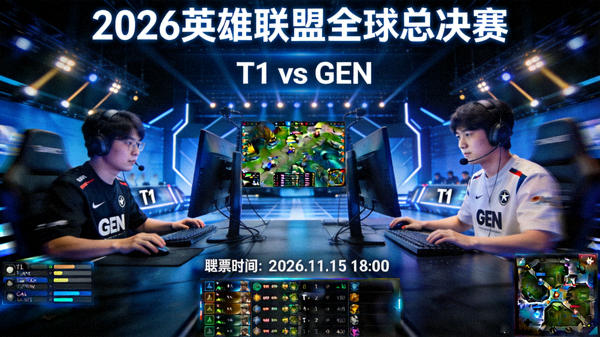 2026年英雄联盟全球总决赛T1对阵GEN比赛录像